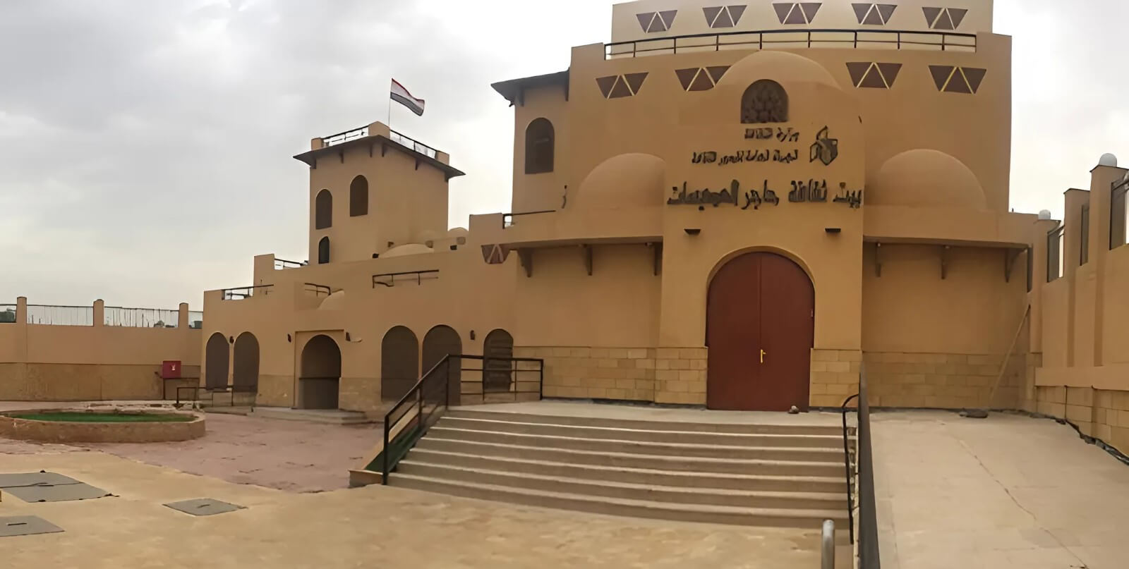 Heraa construction project Hajer Al-Adaysat cultural palace